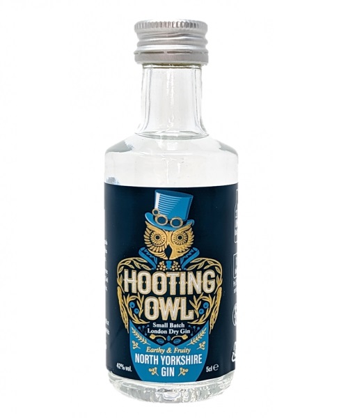 Hooting Owl North Yorkshire Gin 42% (5cl)